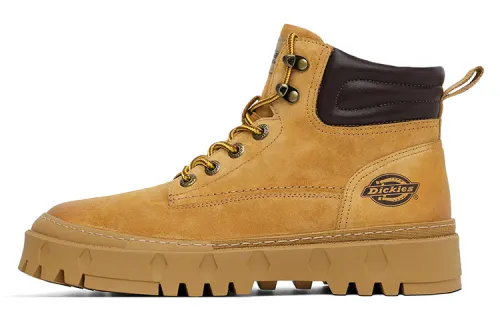 Dickies 10.5cm Combat Boots Men's Earth Yellow