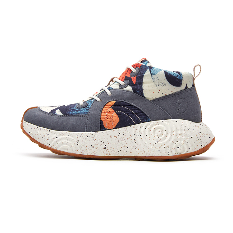 U.IN Painted travel shoes Brava 4 Maple Leaf Tour 2 Series Light Outdoor Fashion and Casual Dad Shoes Men and Women