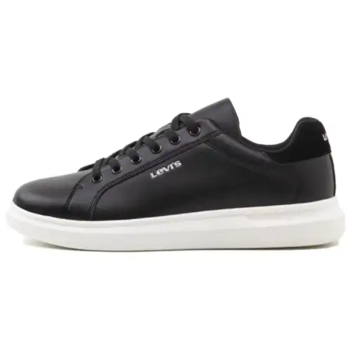 Levis Cushioning, Wear Resistant Low top Casual Shoes Women's Black White