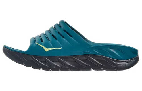 HOKA ONE ONE Ora Recovery Slide 2 Blue Coral Butterfly