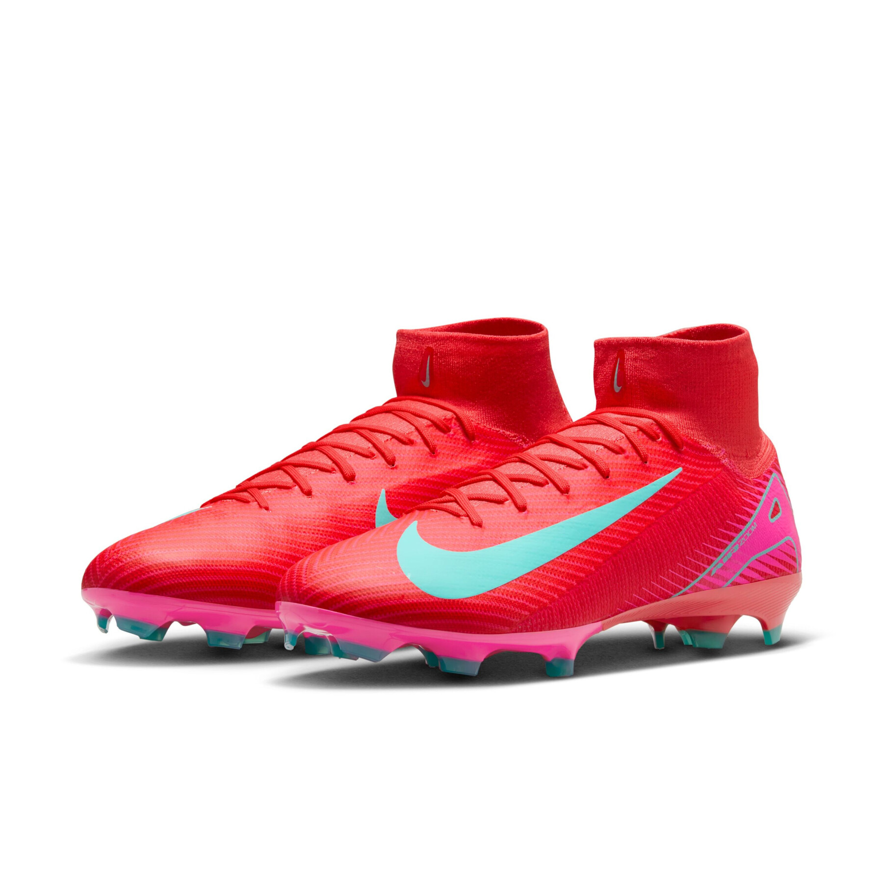 Nike Mercurial Superfly 10 Pro Fg Ember Glow Aurora Green