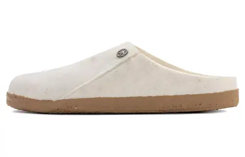 Birkenstock EVA Slip Resistant Slip Resistant Closed Toe Slippers Unisex White Narrow