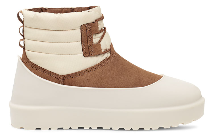 UGG Classic Mini Lace Up Weather Boot 'Chestnut Whitecap'