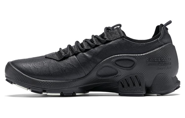 ECCO BIOM C Кожаная наружная сторона. воздухопроницаемый Походные туфли с низкой вершиной мужской стиль черный