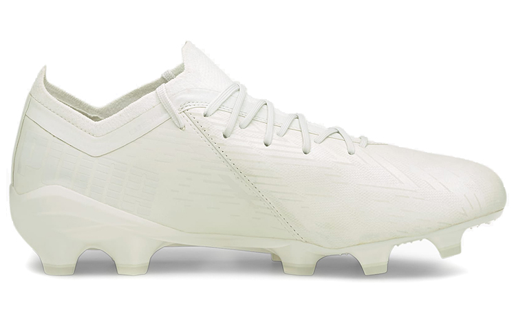 Мужские кроссовки PUMA Ultra 1.2 Lazertouch FG (бежево-белые) — Бежевыйбелый — фото 2