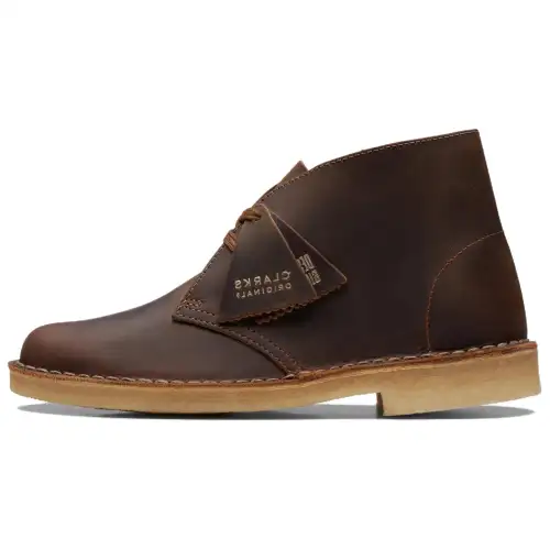 Clarks Leather Ankle Boots Women's Umber