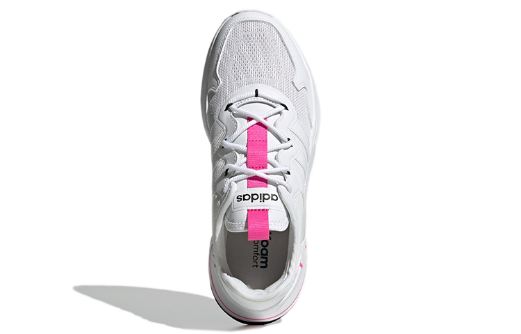 Женские кроссовки adidas neo Roamer (белые) — фото 4