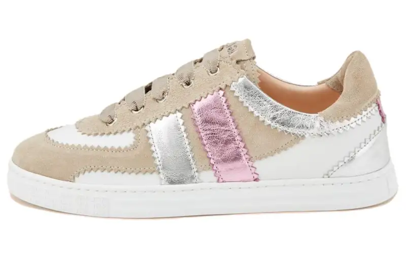 AGL Calfskin Low top Skateboard Shoes Women's Umber