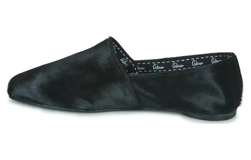 Castañer Suede Casual Shoes Women's Black