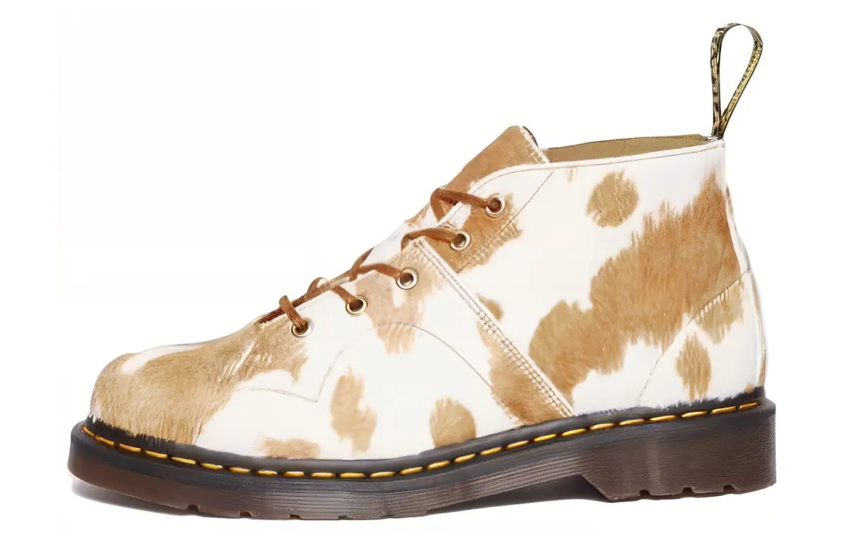 Dr.Martens Church Hair-On Monkey Boot 'Cow Print'