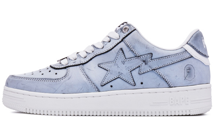 Мужские кеды A BATHING APE A BATHING APE STA (сине-розовые)