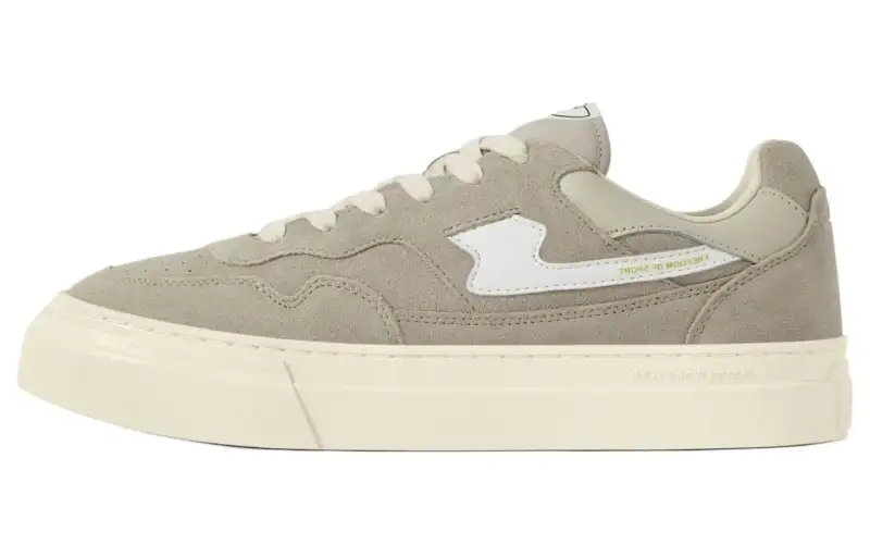 Stepney Workers Club Suede Low top Skateboard Shoes Unisex Gray