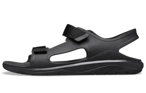 Crocs Swiftwater Light Cozy Sports Black Sandals