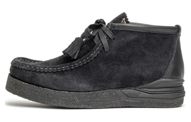 Visvim Cow Leather Ankle Boots Women's Black