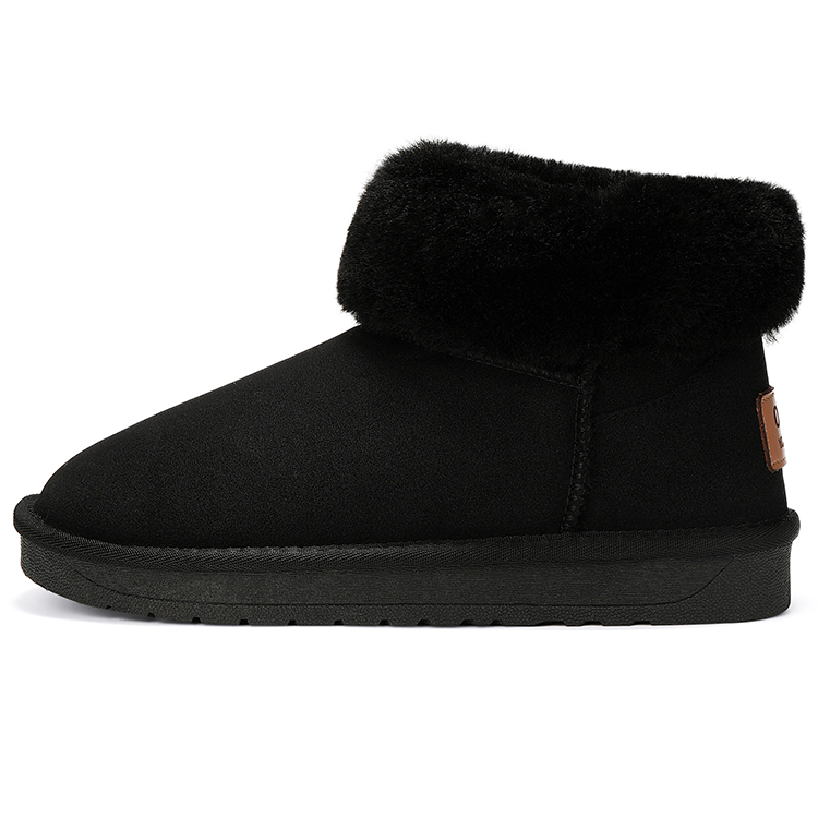 OMS Fabric Thermal Abrasion Resistant Slip Resistant Thermal Abrasion Resistant Slip Resistant Short Snow Boots 2cm