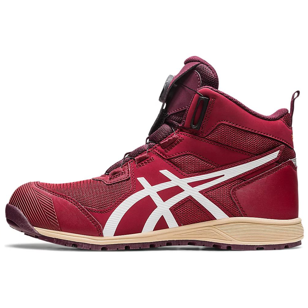 Asics Winjob Mid top Casual Shoes Men's Red White