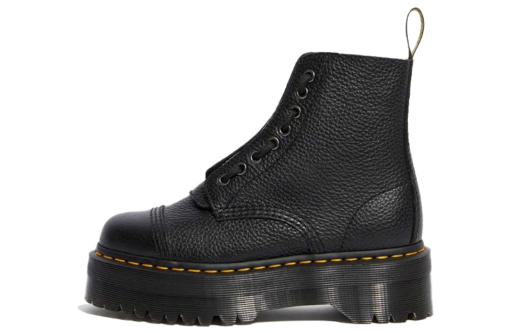 Sinclair Wmns Dr.Martens Leather Platform Boot 'Black' Women's