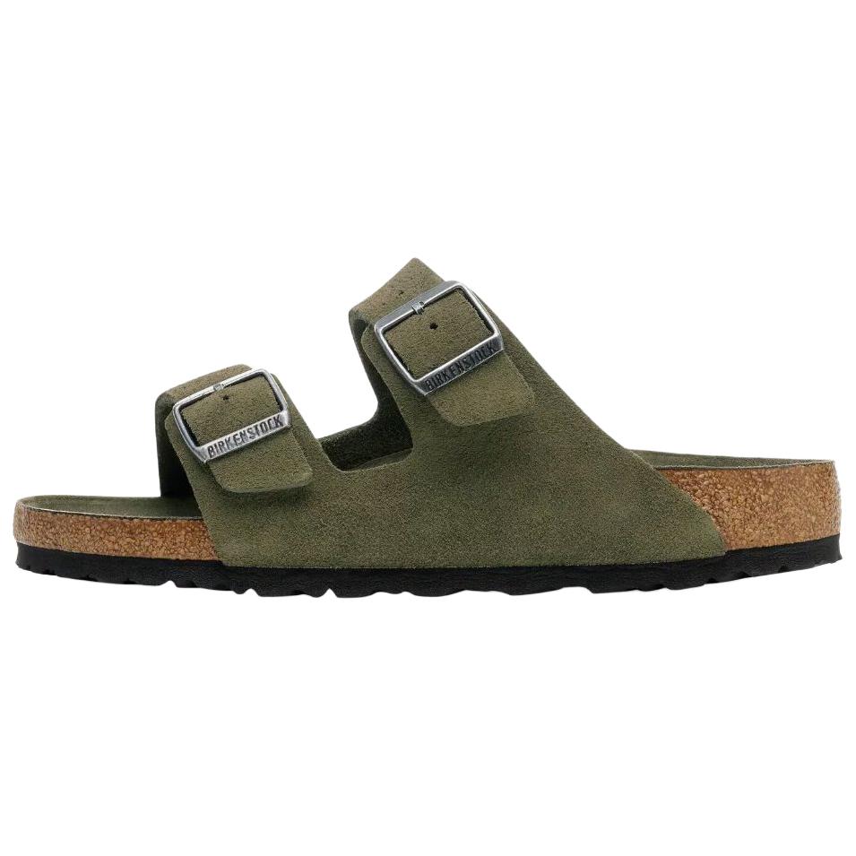 Шлепанцы Birkenstock Arizona Soft Footbed (зеленые)
