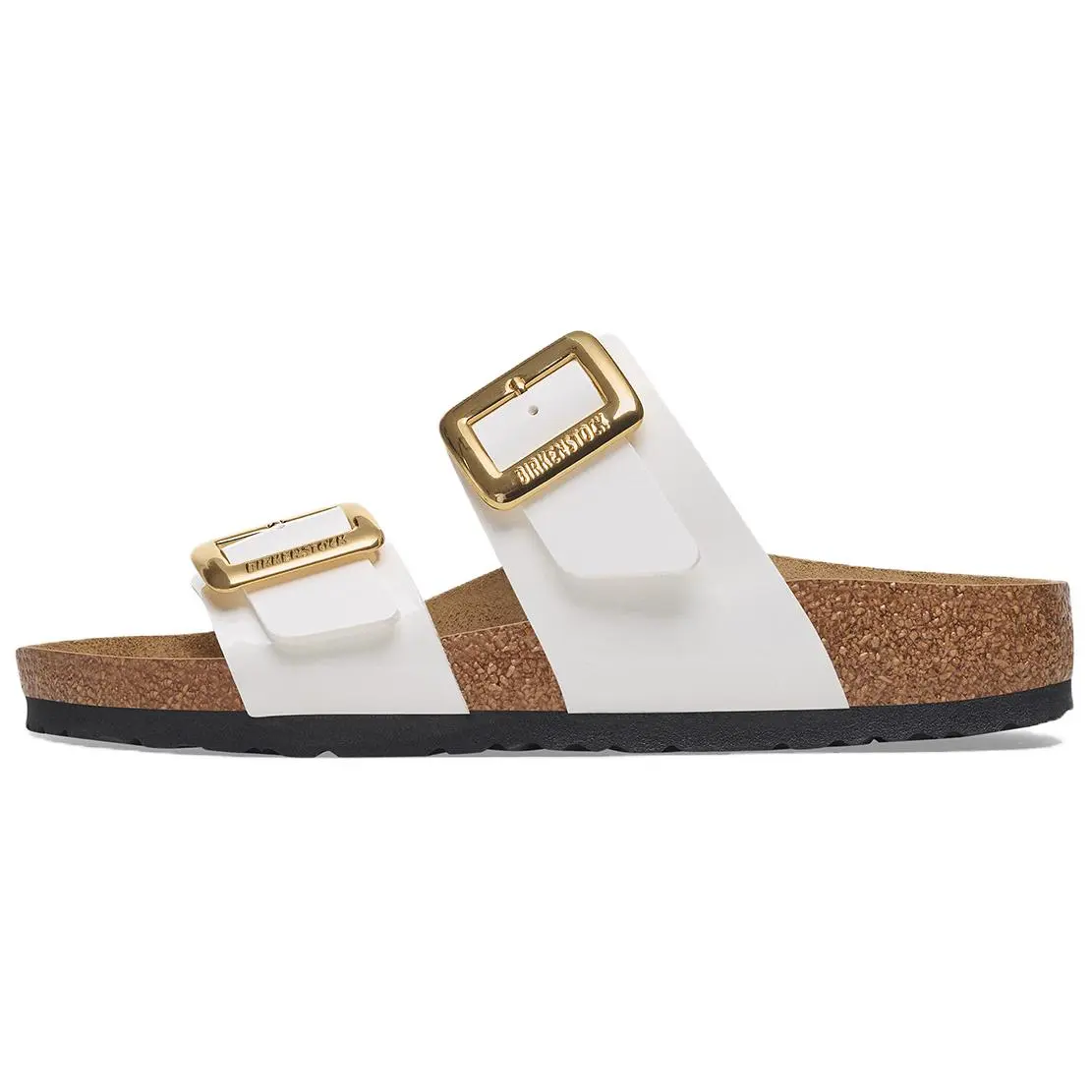 Birkenstock Sydney Slide Slippers Women's White Narrow