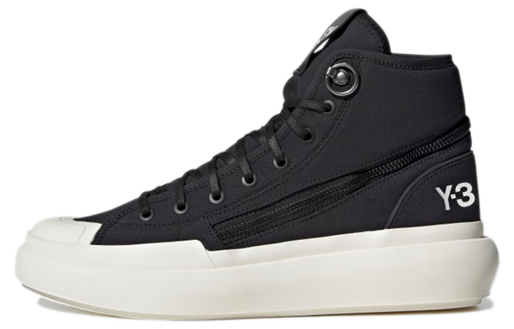 Adidas Y 3 Ajatu Court High Black White