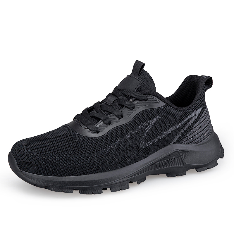 RONGSHI Abrasion Resistant Breathable Slip Resistant Low top Walking Shoes Men’s
