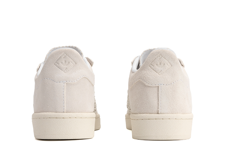 FOOT INDUSTRY x Adidas Originals Campus Craft Limited Collection Casual Low top Stylish Skateboarding Shoes Unisex Ecru