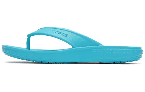 Crocs Kadee Lightweight Cozy Outdoor Casual Flip Flops Sky Blue