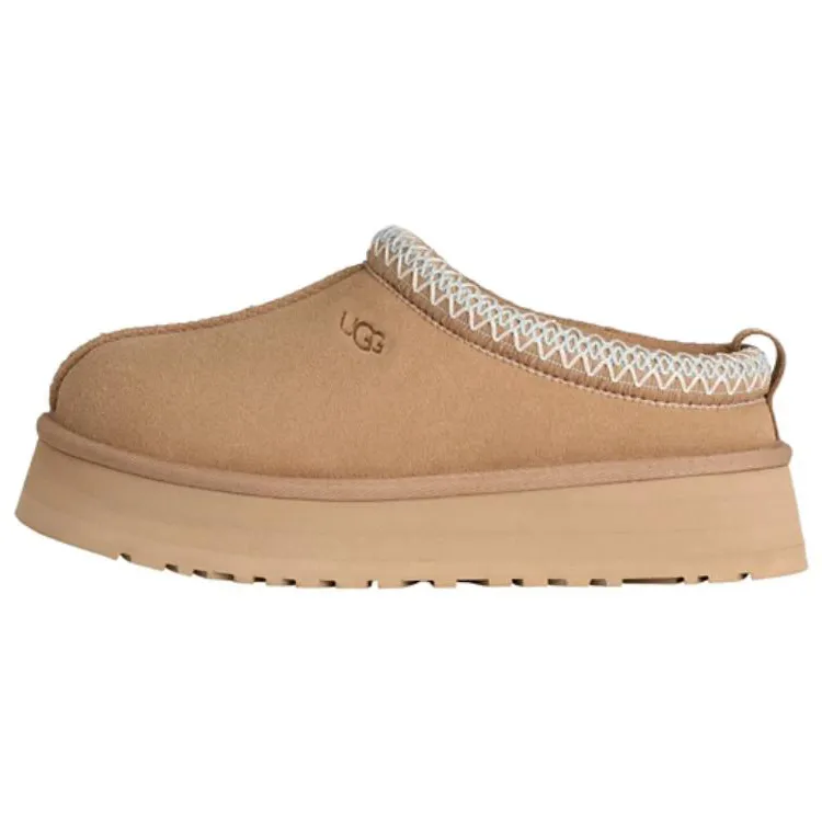 UGG Tazz II Minimalist Style Comfortable Fleece Lined Abrasion Resistant Closed Toe Slippers Women's Sand
