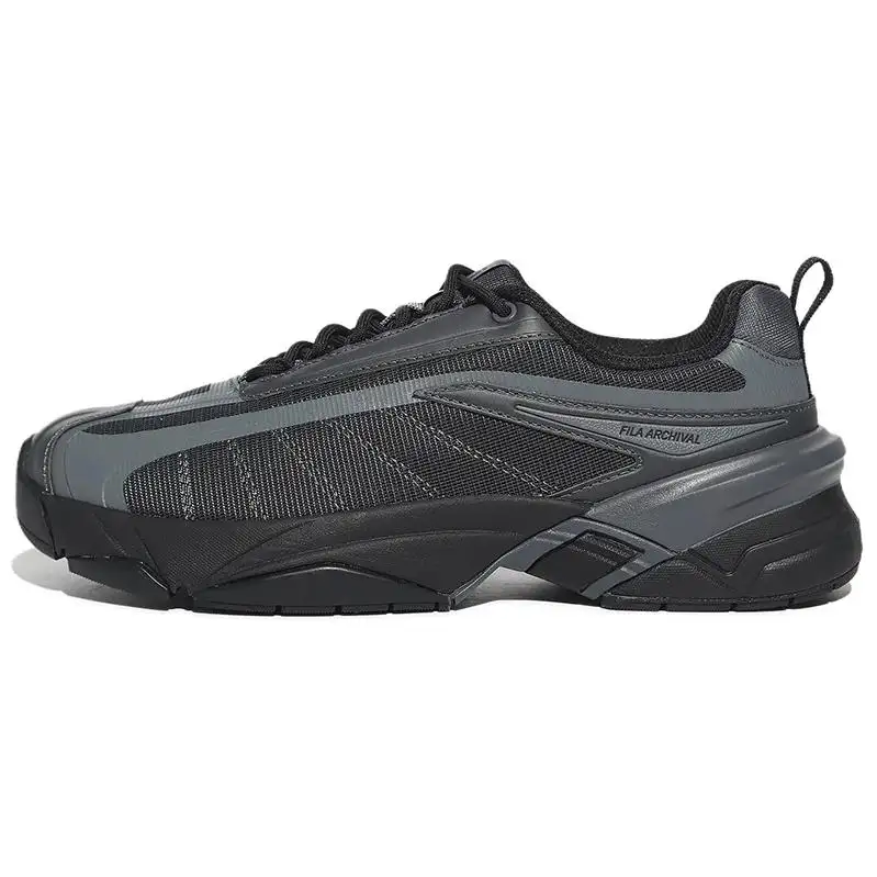 FILA REPLICA Comfortable Low top Casual Shoes Unisex Gray