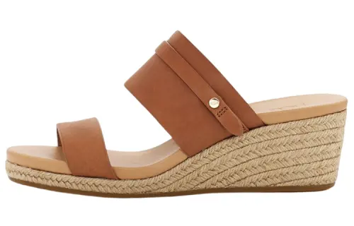 UGG Ebele Leather Sandals Women's Brown