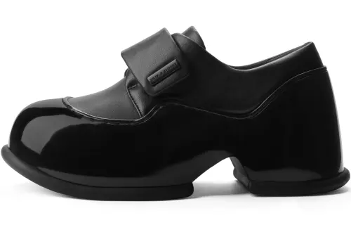 CHARLES&KEITH Pu Loafers 6CM Women's