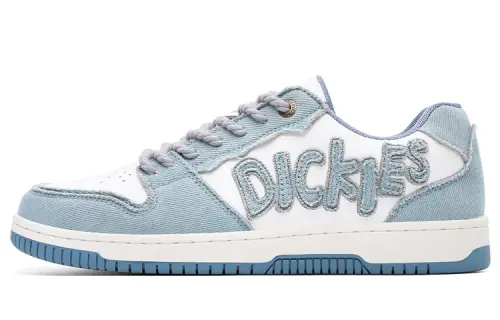 Dickies Slip Resistant Abrasion Resistant Low top Skateboard Shoes Men's Blue