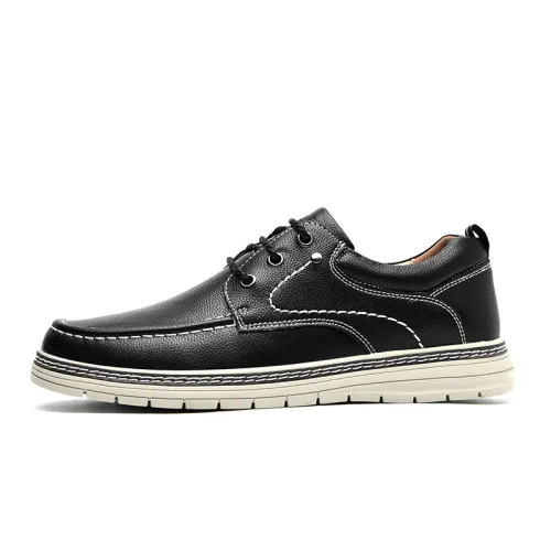 CARTELO Cow Split Leather Men's Casual Shoes Men's