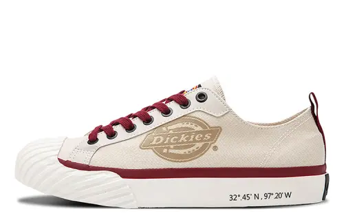 Dickies Canvas Shoes Men's Low Top Army Beige
