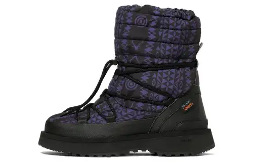 SOUTH2 WEST8 x Suicoke Bower Crew Snow Boots Men's Purple Black