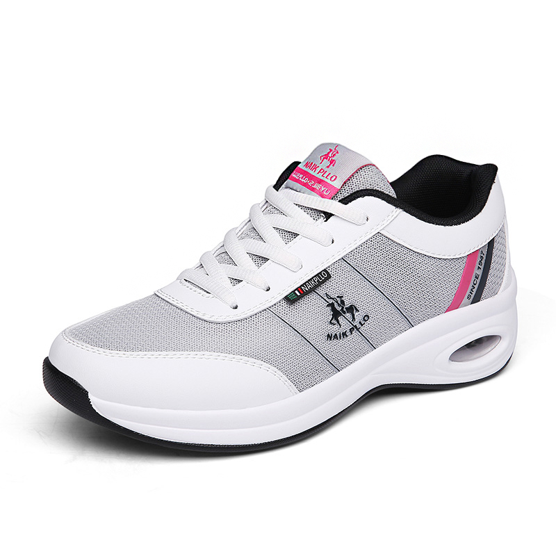 NAIKPLLO Fabric Lightweight Anti Slip Low top Running Shoes Women’s
