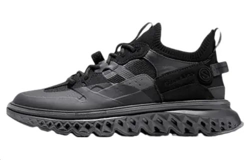 COLE HAAN Leather Low top Casual Shoes Men's Black