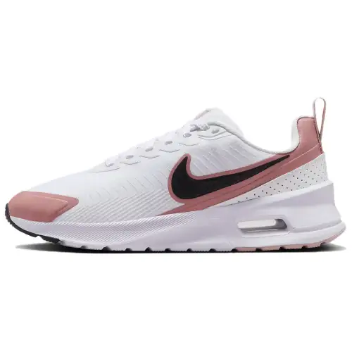 Nike Air Max Nuaxis Abrasion Resistant Low top Casual Shoes Women's White Pink