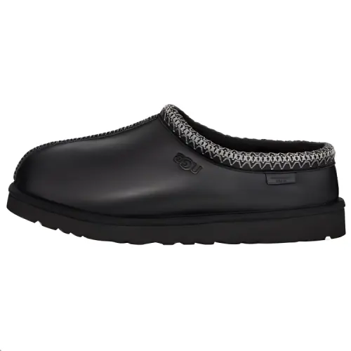 UGG Tasman Lthr Regen Slipper Black