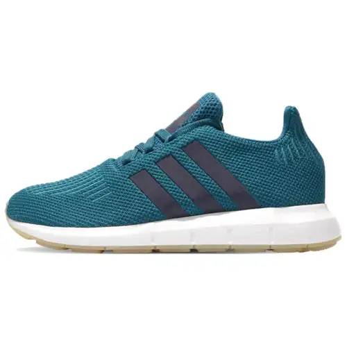 Adidas Originals Swift Run Abrasion Resistant Low top Casual Shoes Women's Green