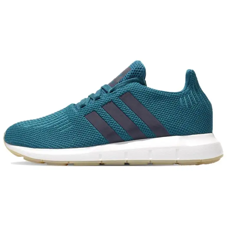Adidas Originals Swift Run Abrasion Resistant Low top Casual Shoes Women's Green