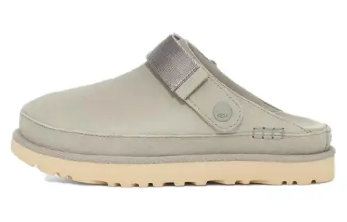 UGG Goldenstar Suede Flatform Clogs