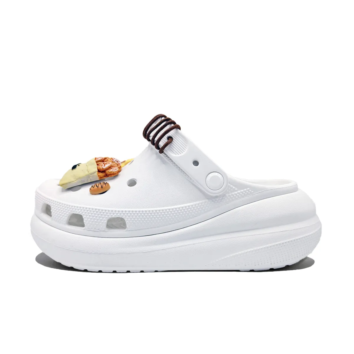 Crocs Crush Clog EVA Clogs Unisex White