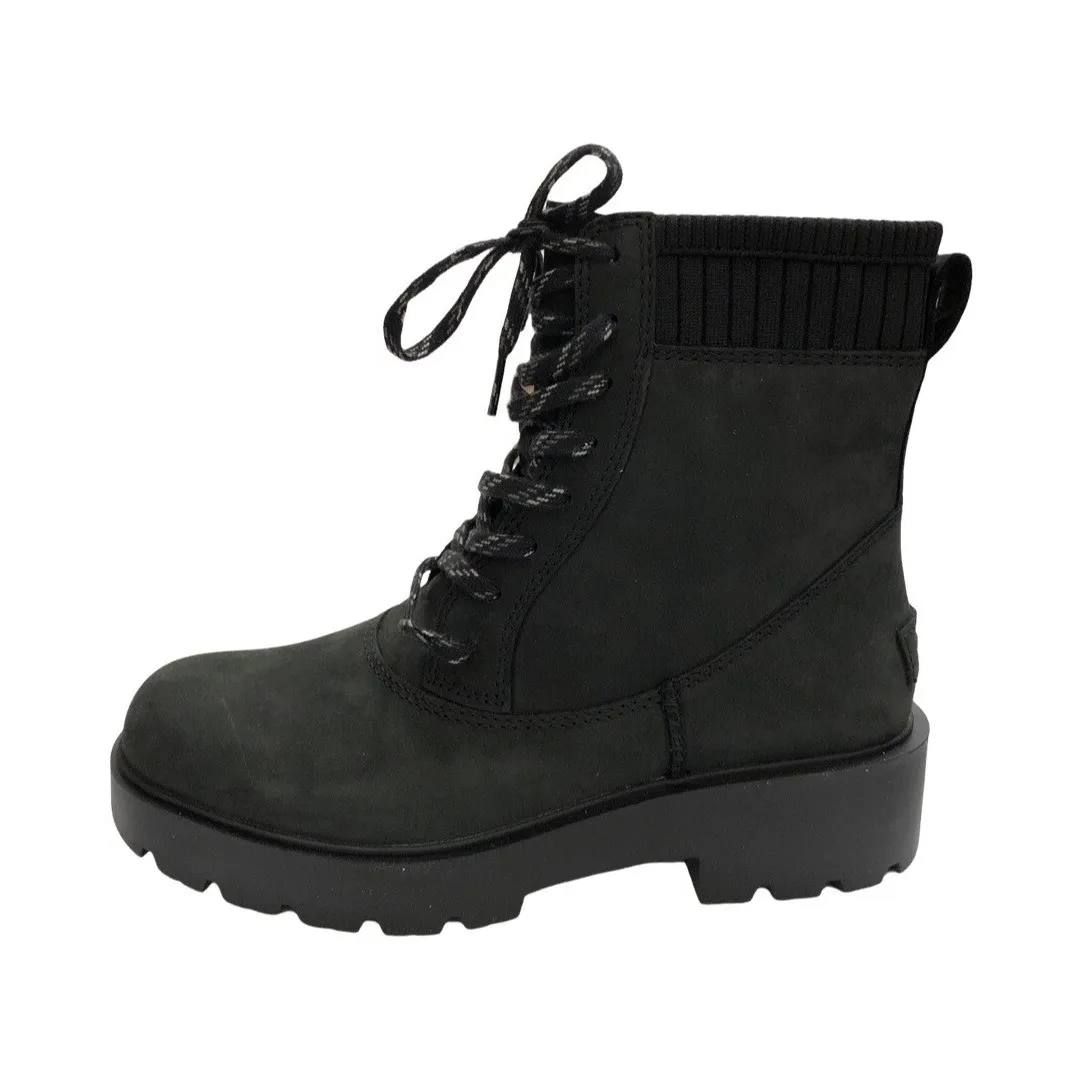 UGG Ballard Short Combat Boots Women's Black