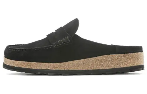 Birkenstock Naples Black Suede