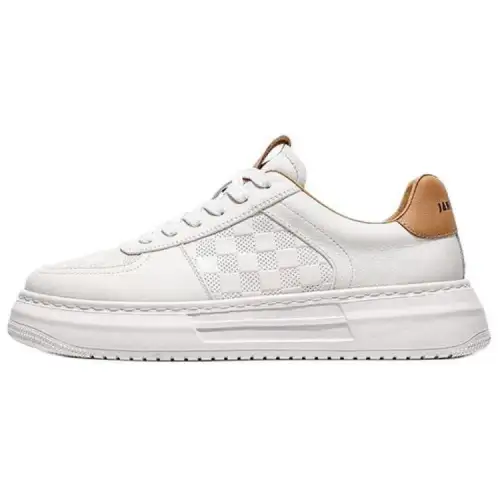 JANE HARLOW Skateboard Shoes Men's White Brown