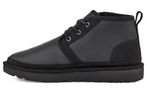 UGG Neumel Zip Fleece Lined Snow Boots Black