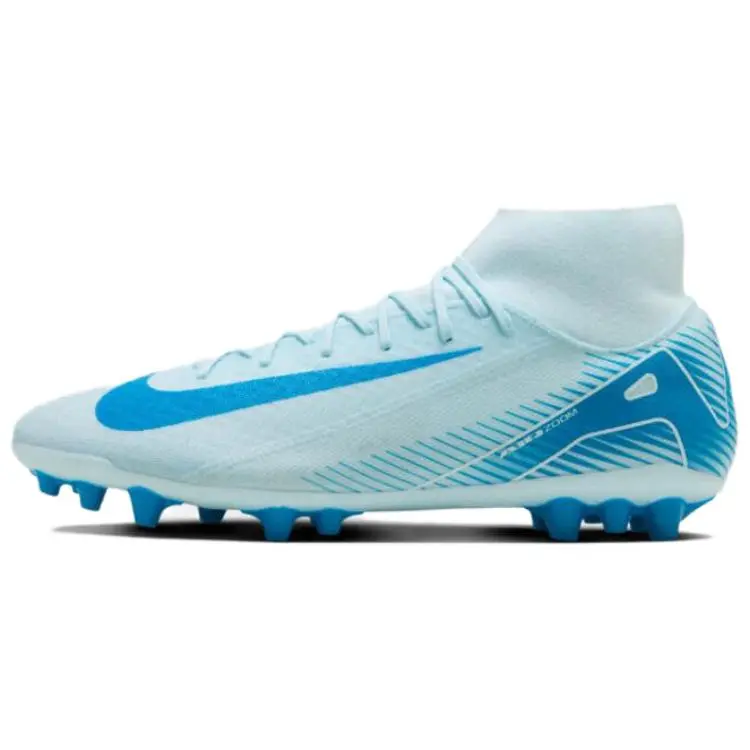 Nike Mercurial Superfly 10 AG Artificial Ground Artificial Turf Fabric Soccer Shoes Men's Blue