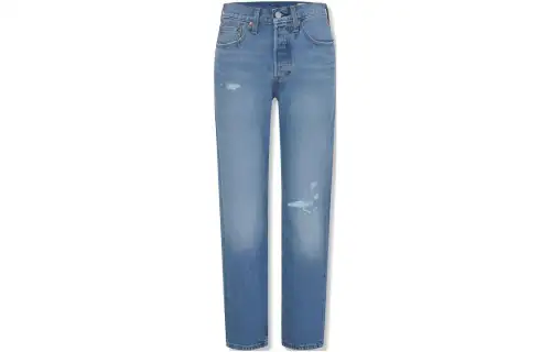 Levis Jeans Women's Blue Moderate Straight Fit Pants