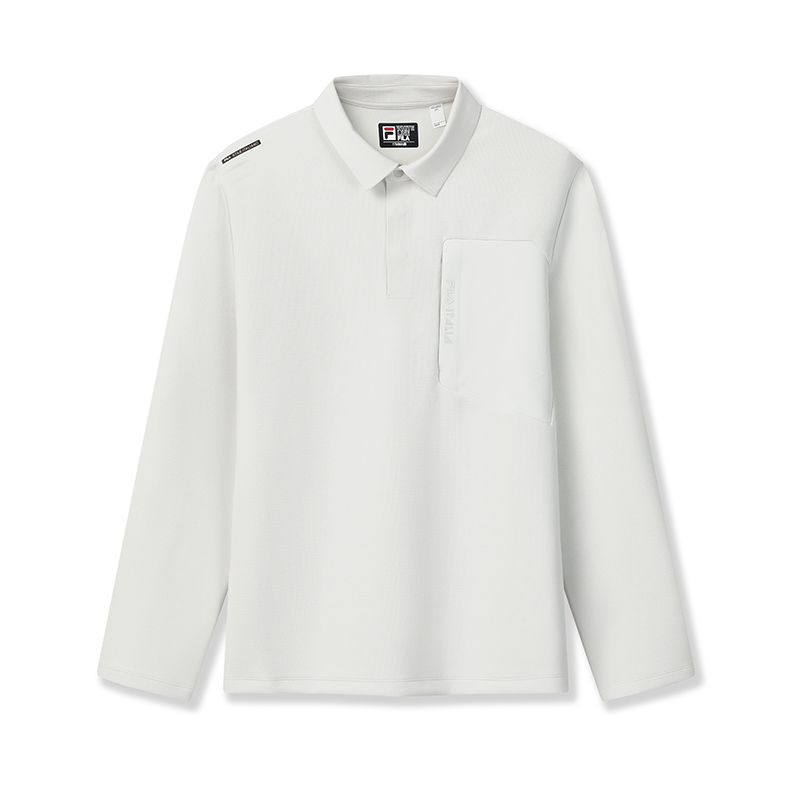 Мужская футболка Fila Polo (белая)